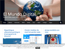 Tablet Screenshot of elmundodigital.es